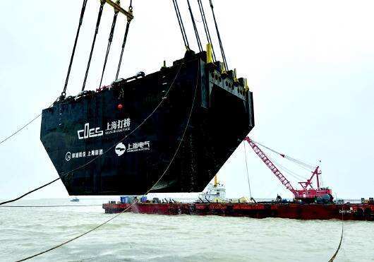“长江口二号”打捞工程启动 古船考古与文物保护同步进行