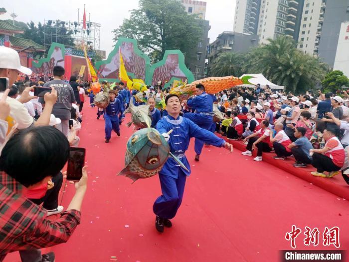 近百项非遗亮相东莞“茶园游会”